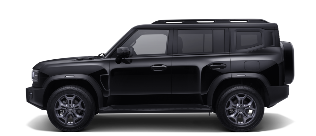 Jetour T2 black AWD SUV side profile - BK Autoworld Puchong