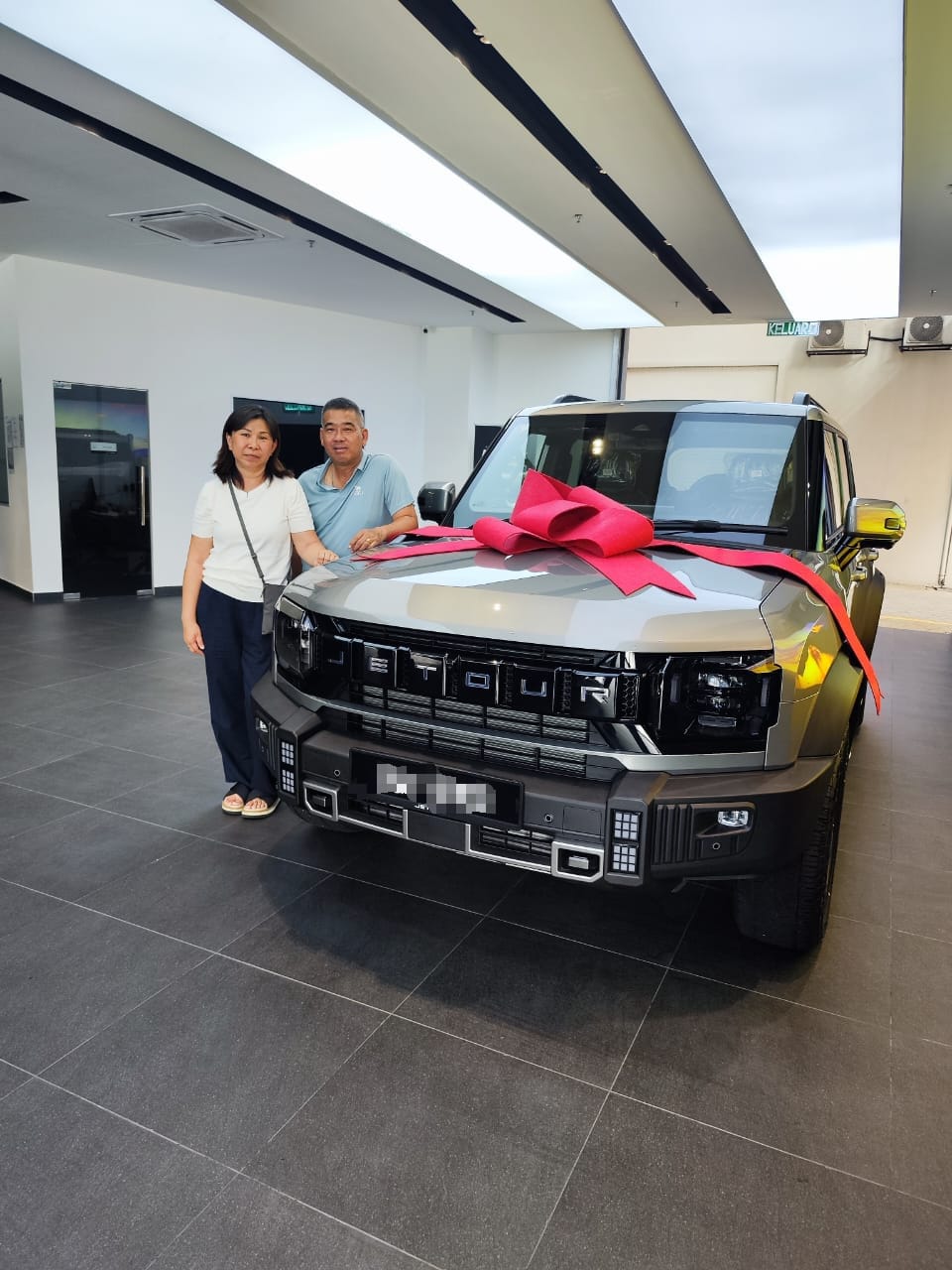Customer delivery celebration — Jetour T2, BK Autoworld Puchong